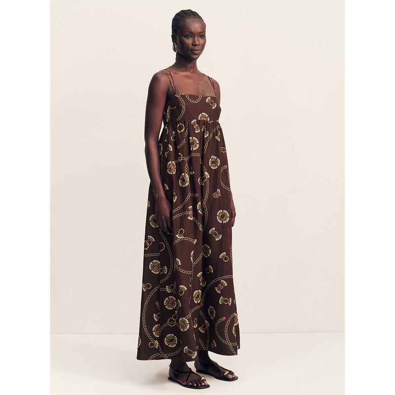 Shona Joy Vacanza Square Neck Maxi Dress image number 3